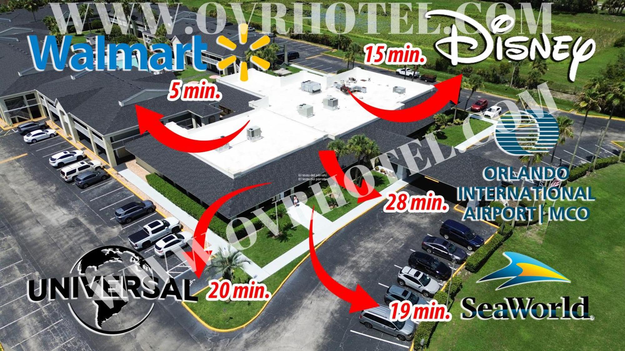 Hotel Room Near Disney 4 People Kissimmee Kültér fotó